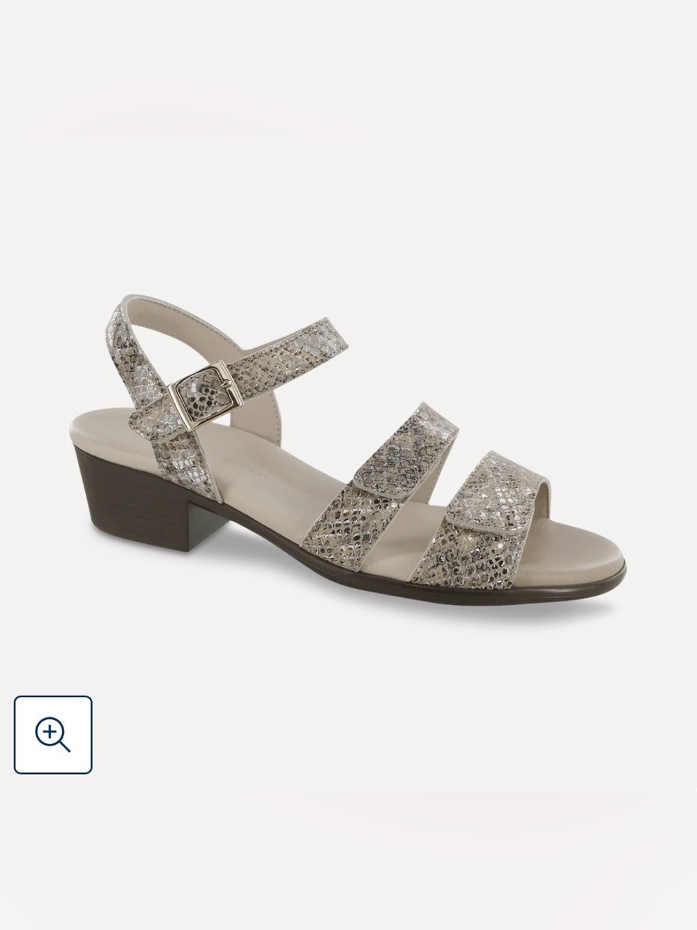 SAS Savanna - Heeled Sandal heels size 9.5 WW (Wide) NWOB orthopedic
